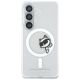 3. Karl Lagerfeld IML Peekaboo Choupette MagSafe Case for Samsung Galaxy S26 - Transparent