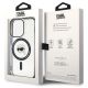 8. Karl Lagerfeld KLHMP15XHKHNOTK iPhone 15 Pro Max 6.7" transparent hardcase IML Karl`s Head MagSafe