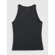 5. Women's sleeveless slim plain t-shirt 4F 4FRSS26TSLEF319-20S