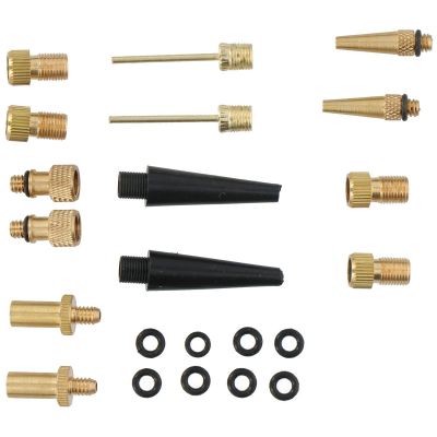 13. SET OF 14 ADAPTERS FOR DUNLOP PUMP