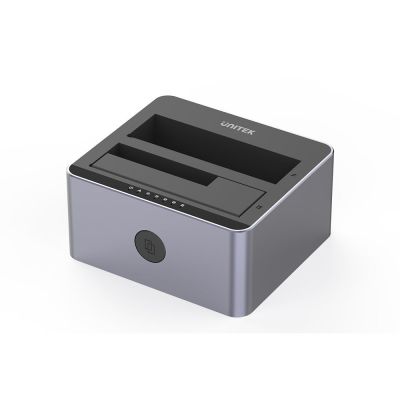 8. UNITEK 2X SATA 2.5"/3.5" USB 5GBPS HDD CLONING STATION