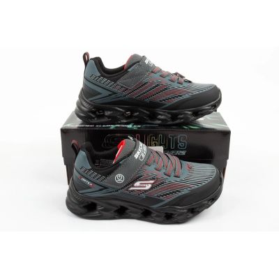 10. Skechers Veltrox 2.0 LED Children's Sports Shoes for Boys with Velcro