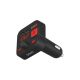 4. SAVIO TR-15 FM Transmitter with Display, Bluetooth and PD USB-C USB-A Quick Charge Charger, Bass Boost