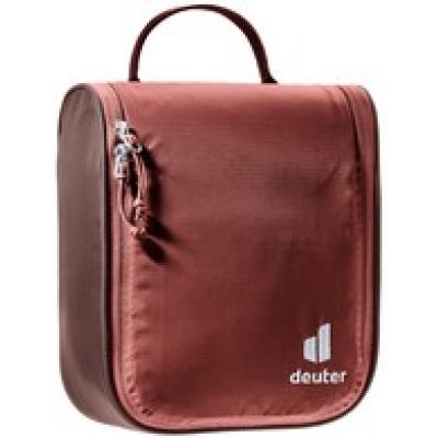 10. DEUTER Wash Center I caspia-raisin Travel Wash Bag