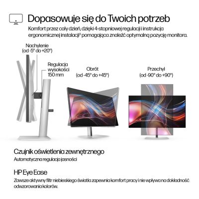 9. HP S7 PRO 727PU 27-inch 16:9 monitor