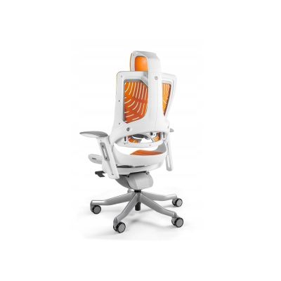 2. Wau 2 TPE-12 elastomer office chair mango/white