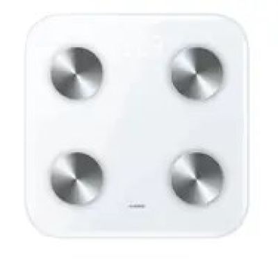 7. Huawei 55026228 Square White Electronic Personal Scale