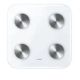 7. Huawei 55026228 Square White Electronic Personal Scale