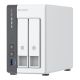 13. Qnap TS-216G, Tower, 2 x 2.5"/3.5" SATA, ARM 2.0GHz Quad core, 4GB, 1 x 2.5GbE + 1 x GbE, External adapter (PSU)