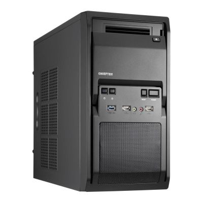 8. Chieftec LT-01B-350GPB Mini Tower Computer Security & Mounts Black 250W