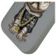 4. Nimmy Glasses Cool Dog Case for iPhone 16 Pro Max - Gray