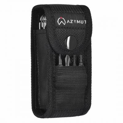 19. AZYMUT Trohon Multitool - 12 tools + 8 bits + holster (H-P2010121)