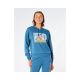 RIP CURL Wave Shapers Hood - blue