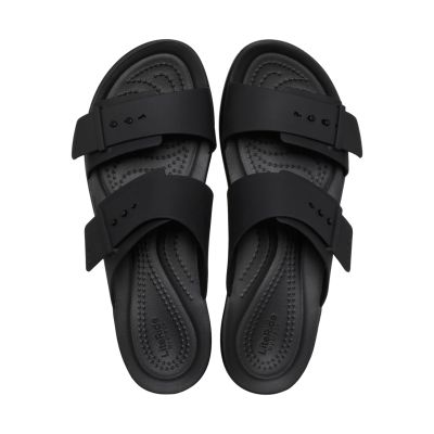 4. Crocs Brooklyn Buckle Low Women's Flip-Flops Black 211215 001