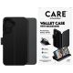 2. CARE by PanzerGlass Feature Wallet Kickstand Case for Samsung Galaxy A37 - Black