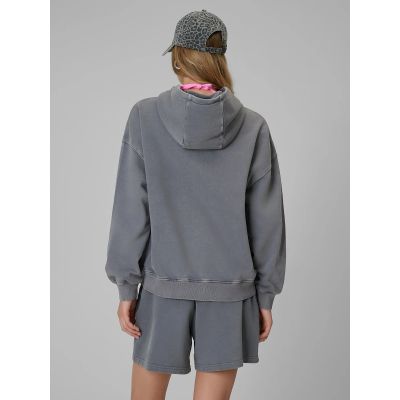 2. Women's oversize sweatshirt with hood 4F 4FRSS26TSWSF3189-27S