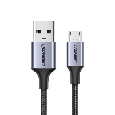 2. Ugreen US290 60146 USB-A / micro USB 2.4A cable 1m - gray
