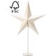 11. DECORATIVE ADVENT STAR LAMP STANDING LED 45CM WHITE