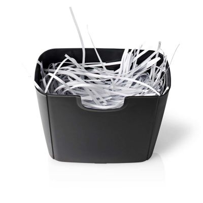 11. Nedis 10l DIN P-2 190W Black Paper Shredder
