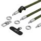 11. Tech-Protect C10S Rope Phone Lanyard - Green
