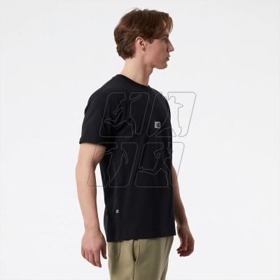 2. New Balance t-shirt Essentials Graphic Shor M MT23514BK