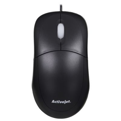 5. Activejet AMY-146 Wired Mouse (Optical; 1000 DPI; Black)