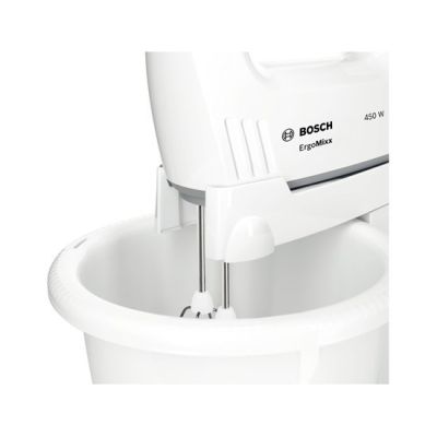 13. BOSCH MFQ36490 hand mixer (450W; white)