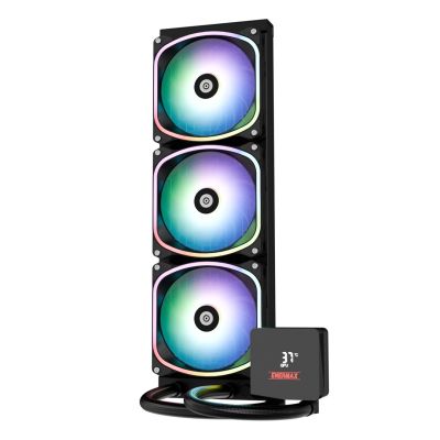 2. Enermax Aquafusion II 360mm Processor All-in-One Liquid Cooler 12cm Black