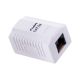 5. Lanberg OU5-0001-W surface-mounted socket (RJ-45; cat. 5e; UTP; white)