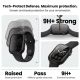 13. Tech-Protect Defense Black & Clear 2-Pack Case for Apple Watch 46 mm