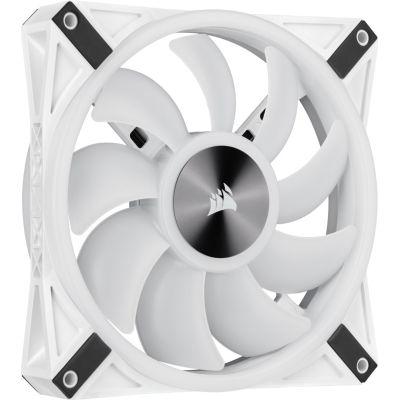 2. Corsair iCUE QL140 Computer Case 14cm Fan White