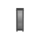 5. Floor-standing installation rack cabinet 19" 37U 600X600 black perforated door LCD LANBERG (flat pack)