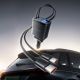 3. ORICO Twin Reach 45W 1A3C Dual Retractable Car Charger