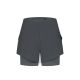 2. Rogelli women's shorts 2in1 ESSENTIAL gray XL