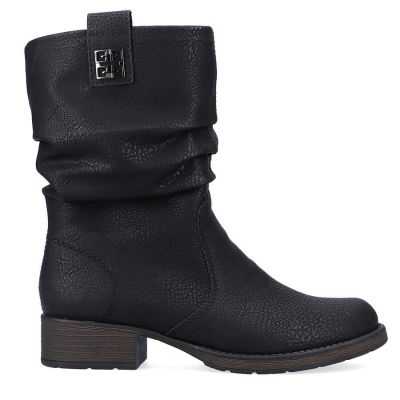 31. Rieker W RKR174 wool-lined ankle boots