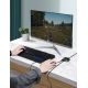 10. HUB Baseus Square USB-A to 1x USB-A 3.2 Gen 1 / 3x USB 2.0 with 1m cable - black