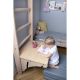 22. LADDER WITH WOODEN BAR AND ACCESSORIES BENCHK 112+A204