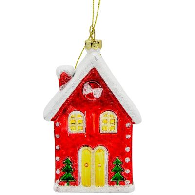 2. MICA Safe Plastic Moulded Bauble – House