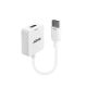 Lindy 38146 HDMI Type A (Standard) DisplayPort Cable Adapter White