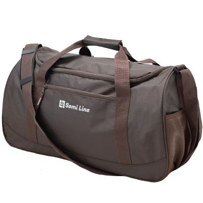 A3043 Brown Sports Bag SEMI LINE