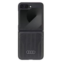 Audi Synthetic Leather MagSafe Case for Samsung Galaxy Z Flip 6 - Black