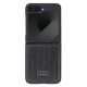 Audi Synthetic Leather MagSafe Case for Samsung Galaxy Z Flip 6 - Black