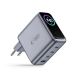 2. Tech-Protect PowerVision NC140W-GaN 4-PORT PD 140W / QC3.0 Wall Charger - Dark Gray