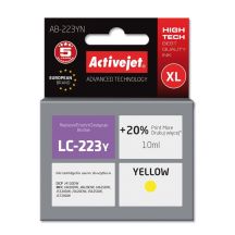 Activejet AB-223YN Ink (replaces Brother LC223Y; Supreme; 10 ml; yellow)
