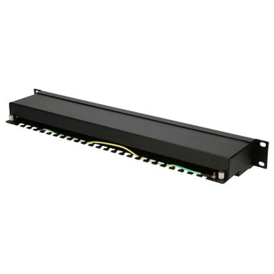 2. Patch panel Extralink EX.9830 (1U; cat. 5e; 24xRJ-45)
