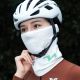 8. Rockbros LFA23 TVI Women's Knitted Bicycle Neck Warmer - White
