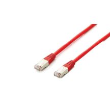 Equip 605626 Network Cable Red 10m Cat6a S/FTP (S-STP) Round