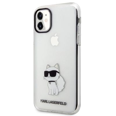 16. Karl Lagerfeld Ikonik Choupette Case for iPhone 11 / Xr - Transparent
