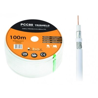 2. LIBOX COAXIAL CABLE PCC80 WIRE 0.8MM CU 100M