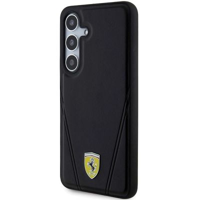 2. Ferrari Hot Stamp V Lines MagSafe case for Samsung Galaxy S24 - black